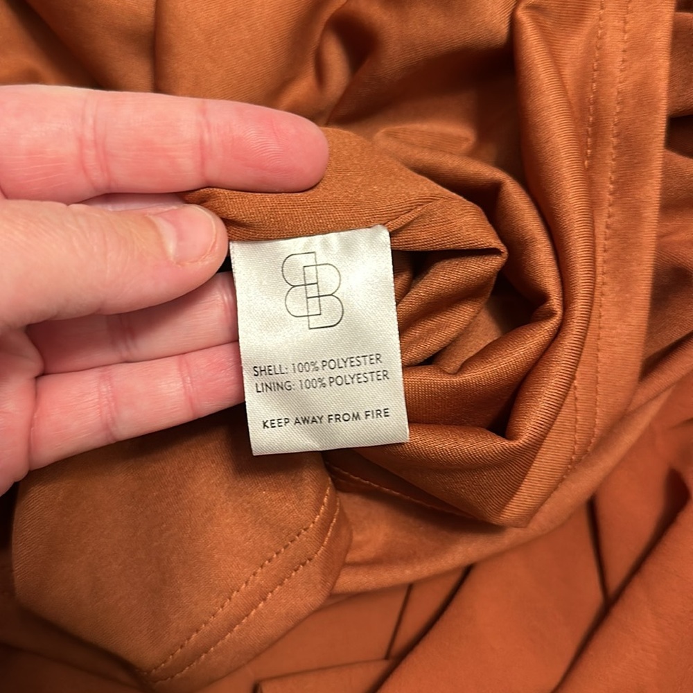 Baltic Born Amalfi Smocked Maxi Dress in Rust - Picture 9 of 12